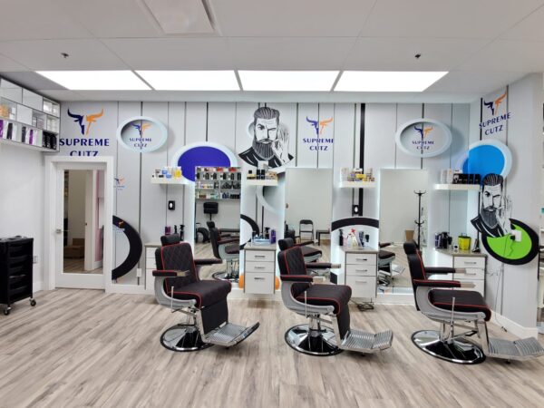 Gentlemen's facial treatment
